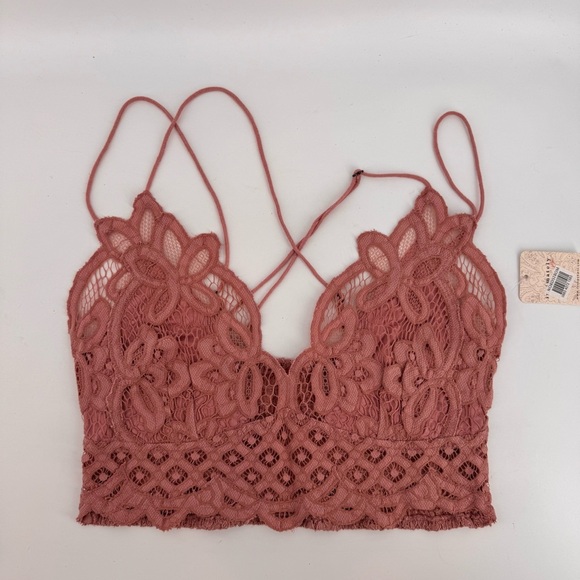NWT Free People Adella Bralette Copper Large - Picture 1 of 5